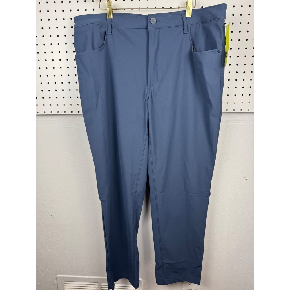 NWT All In Motion Men's Performance Golf Pants Blue Stretch Casual Travel 38x30